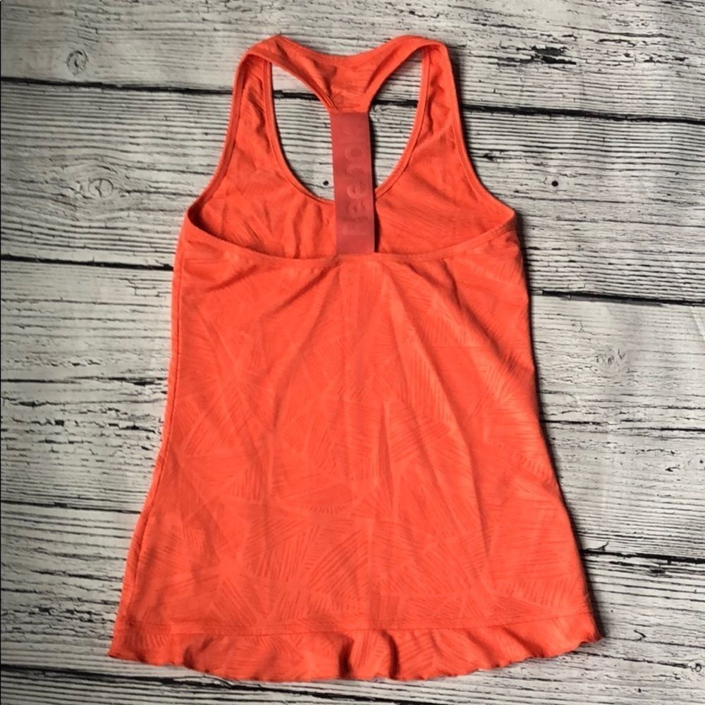 🍭6/$30 Reebok Coral Patterned Workout Tank - XS - Picture 2 of 5